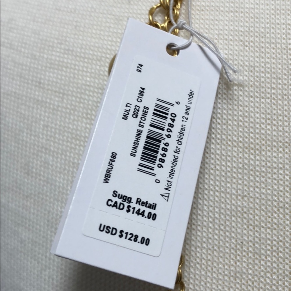 Kate Spade Sunshine Stone Long Pendant Necklace - Picture 4 of 5